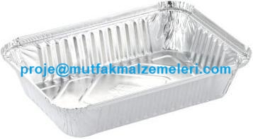 Hayır yemeklerini dağıtmak için kullanılan alüminyum yemek kabını sıcak yemek dağıtma tabağı Ramazan yemeği dağıtma tabağı olarak kullanabilirsiniz.Ayrıca pilav kasesi tek kullanımlık alüminyum künefe tepsisi kullan at baklava tepsisidir - 0212 2370759