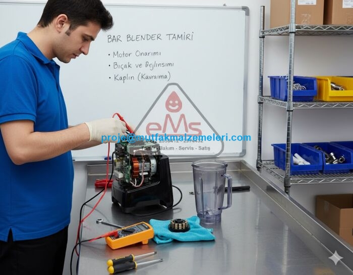 Hamilton Beach, Vitamix, Santos gibi dünya markaları ve yerli bar blenderları için profesyonel tamir çözümleri. Atölyemize getirilen cihazlarda yüksek devirli motor bakımı ve sızdırmazlık testleri yapılarak, işletmenize performanslı şekilde teslim edilir.