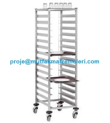 Oteller askeriyeler ve yemekhane mutfaklarında kullanılan en kaliteli paslanmaz bulaşık tepsisi toplama arabalarının en ucuz fiyatlarıyla satışı 0212 2370751