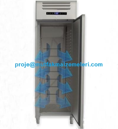 DT-1NGNC Camlı Kasap Dolabı: 68x84x208 cm ölçülerinde, 304 kalite paslanmaz çelik, cam kapılı, kilitli ve iç aydınlatmalı profesyonel et teşhir buzdolabı. #Buzdolabı #ŞarküteriEkipmanları