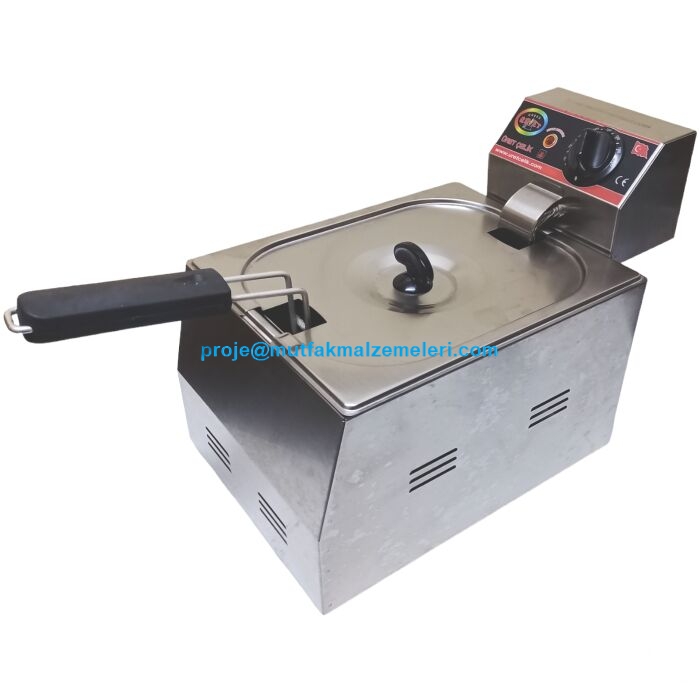 İmalatçısından kaliteli endüstriyel mutfak patates kızartma fritözleri modelleri 5 litrelik kafeterya fritözü fabrikası fiyatı üreticisinden toptan endüstriyel köfte patates sosis kızartma fritözü satış listesi elektrikli fritöz fiyatlarıyla sanayi tipi