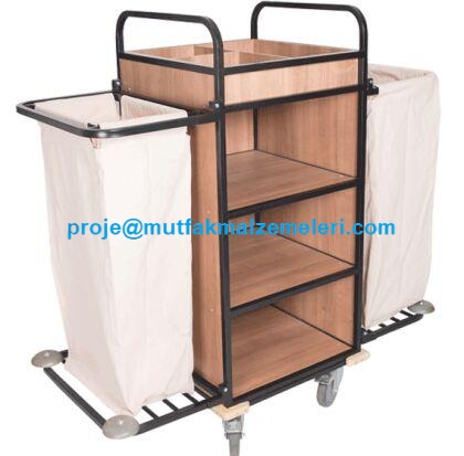 İmalatçısından oteller için en kaliteli kat temizlik arabaları modelleri yurt yatakhaneleri için en uygun mobilyalı kat temizlik arabası toptan oteller için ahşap kat temizlik arabası satış listesi çift torbalı oteller için kat temizlik arabası fiyatları