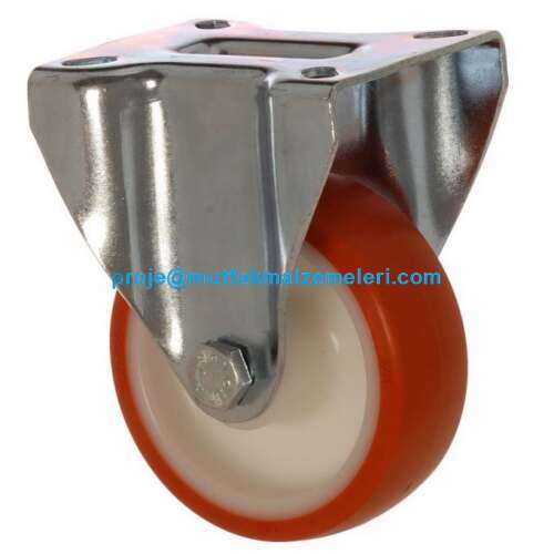 İmalatçısından kaliteli poliüretan kaplı sabit tekerlek modelleri polyamid tekerlek üreticileri toptan orta yük tekerleği satış listesi burçlu teker fiyatlarıyla poliüretan kaplı teker satıcısı