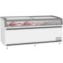 Fabrikasından 2 metrelik dondurma satış dolabı çeşitleri ve özellikleri. Genişliği 210,6 cm olan LED aydınlatmalı, seperatörlü, çevre dostu R290 gazlı, D enerji sınıfı verimli endüstriyel dondurma dolabı fiyat listesi ve imalatçı bilgileri.
