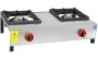 Paslanmaz çelik gövdeli, 86 cm uzunluğunda 2 yanışlı lokanta ocağı. 3 brülörlü sistemi, 16 kW ısı gücü, güvenlik valfli açık ateş mekanizması ve kısa ayaklı tasarımıyla profesyonel mutfaklar için üretilmiş sanayi tipi yer ocağı.