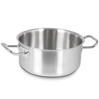 Otel mutfaklarında, iş yeri yemekhanelerinde, restoran mutfaklarında yemek pişirmekte kullanılan tenceredir