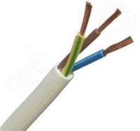 3'lü Kablo:Elektrik kablolarından olan bu 3x1 mm lik nymhy ttr 3 lü kablonun imalatı % 100 bakırdan 300/500 V olarak yapılmış olup sıkça tercih edilen 3 lü kablo çeşitlerindendir.