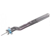 Winterhalter F1202 bulaşık makinesi rezistansı. 3x2000W 230V gücünde, 30x3.3 cm ölçülerinde paslanmaz Cr-Ni boyler ısıtıcısı. Buhar kazanı ve boyler tankı için sanayi tipi üniversal rezistans tamiri onarımında kullanılan teknik servis yedek parçası fiyat