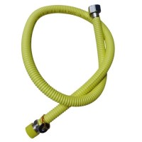 90 cm uzunluğundaki makaronlu metal gaz borusu, 1/2" bağlantı ölçüsüyle ocak, fırın ve sobalarda tam sızdırmazlık sunar. Esnek paslanmaz yapısı ve koruyucu makaron kılıfı sayesinde en kaliteli çözüme imalatçı fiyatlarıyla hemen sahip olun.