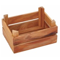 22x18x4,5 cm ölçülerindeki Ahşap Dekoratif Ekmek Kasası, kaliteli ahşap malzemeden üretilmiş olup endüstriyel kullanıma uygundur. Sağlam ve rustik tasarımıyla otel, restoran ve kafelerde ekmek ve ikram sunumları için mükemmel bir alternatiftir.