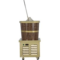 R290 çevreci gazlı ve poliüretan izolasyonlu fıçılı dondurma dolabı.