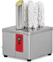 Bardak Kurutucu:Bardak kurutucunun ölçüleri 360x340x510 mm olup,ağırlığı 19,5 kilogramdır.Bardak kurutucu 5 adet bardak parlatıcı püskülü ile saatte 300-360 bardak kurutma kapasitesine sahiptir.Paslanmaz çelik gövdeli bardak kurutucunun 0,37 Kw 220 V/50-