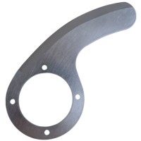 Boğaziçi soğan doğrama makinesi için paslanmaz çelik yedek bıçak. Keskin kenarlı inox ABSDB model tekli bıçak. Endüstriyel mutfak tipi soğan parçalama makineleri için sağlam ve dayanıklı orijinal bıçak çeliği yedek parça. #SoğanMakinesiBıçağı