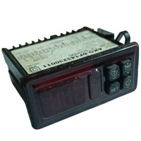 AKO DF143230011 çift problu dijital soğuk oda termostatı ekranı. Endüstriyel buzhane ve reyon tipi dolaplar için hassas derece kontrol ünitesi. Orijinal AKO İspanya üretimi elektronik termometre ve termostat yedek parçası. #AKO #BuzhaneTermostatı #SoğukO