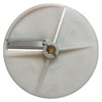 Patates ve sebze dilimleme işlemlerinde standart 8 mm kalınlık sağlayan orijinal disk bıçak. Makine motorunu koruyan balans ayarlı tasarım ve pürüzsüz kesim yüzeyi. #SebzeKesme #ÇağdaşBıçak #EndüstriyelMutfak, Fabrikasından kaliteli sebze dilimleme bıçağ