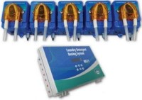 Sanayi tipi çamaşır makinası deterjan pompaları endüstriyel çamaşır yıkama makinesi deterjan parlatıcı yumuşatıcı dozaj pompalarından 5 ayrı ürün çekme pompası olan bu endüstriyel çamaşır makinası deterjan pompasıdır