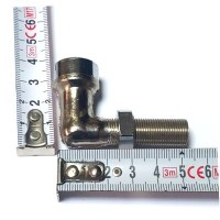 Endüstriyel Çay Makinaları Çay Otomatı Muslukları Çay Semaveri Termostatları Kahveci Tipi Çay Ocağı Rezistansları Sanayi Tipi Çay Makinası Parçalarından bu sarı döküm parça yuvarlak çay makinalarının su kazanı içerisinde bulunan dirsektir - Çay makinası 