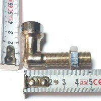 Endüstriyel Çay Makinaları Çay Otomatı Muslukları Çay Semaveri Termostatları Kahveci Tipi Çay Ocağı Rezistansları Sanayi Tipi Çay Makinası Parçalarından bu sarı döküm parça yuvarlak çay makinalarının su kazanı içerisinde bulunan dirsektir - Çay makinası 