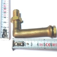 Çay Makinesi Yedek Parça:Endüstriyel Çay Makinaları Çay Otomatı Muslukları Çay Semaveri Termostatları Kahveci Tipi Çay Ocağı Rezistansları Sanayi Tipi Çay Makinası Parçalarından bu sarı döküm parça yuvarlak çay makinalarının su kazanı içerisinde bul