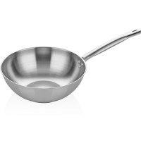 Profesyonel paslanmaz çelik wok tava modelleri kaliteli ekonomik çukur wok tava fiyatları teknik şartnamesi uygun wok fiyatı özellikleri