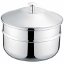 Standart chafing dish ünitelerine uyumlu 4.5 litre kapasiteli yedek çorba kazanı.