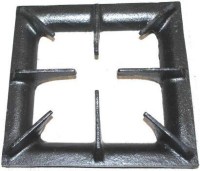 25x25 cm kare formunda, yüksek ısıya dayanıklı pik döküm malzemeden üretilmiş, siyah renkli sanayi tipi ocak üstü ızgara ve döküm ayak görseli. #DökümAyak #SanayiTipiOcak #OcakYedekParça #PikDöküm Döküm Ayak:Endüstriyel ocak dökümleri sanayi tipi ocak ay