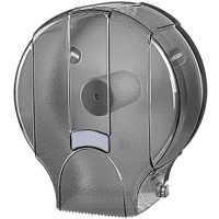 Kaliteli ve profesyonel malzemelerle üretilen orijinal duvara monte jumbo tuvalet kağıtlığı. Şeffaf-füme rengiyle modern ve fonksiyonel tasarım. Yoğun kullanım alanları için ideal dayanıklılık.