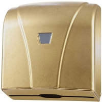 Profesyonel Duvara Monte Peçetelik fabrikasında endüstriyel standartlarda üretilen bu altın serisi havlu dispenseri, Z katlı kağıt havlularla tam uyumludur. Şık gold görünümüyle dekorasyona zenginlik katarken, tekli kağıt verişiyle israfı önler.