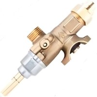 Eca Magnet Ventilli Gaz Musluğu: Sanayi tipi döner kebap makineleri, kuzine ve yer ocakları için orijinal pilotsuz model. Emniyet ventilli sistemiyle alev söndüğünde gazı otomatik keser. Profesyonel mutfaklar için güvenli ve dayanıklı ECA kalitesi. #EcaM