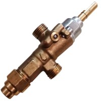 Emniyet Ventilli Musluk LVA19.70:Emniyet ventilli gaz muslukları emniyet ventilli döner ocağı musluklarından pilotu olmayan emniyet ventilli musluktur.Emniyet ventilli gaz musluğu hem doğalgazlı emniyet ventilli musluk hem de tüpü emniyet ventilli musluk