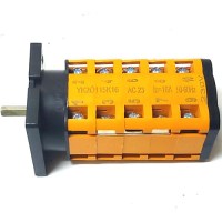 Alveo Empero bulaşık makinesi 5 kademeli program seçme şalteri. YK2Ö115K16 AC23 16A etiketli, sanayi tipi bulaşık yıkama makinesi elektrik anahtarı görseli. İnoksan BYM042S, BYM052S ve BYM102S modelleriyle uyumlu kademe şalteri yedek parçası.