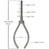 Endüstriyel mutfaklar için Empero hamur yoğurma makinesi karıştırma çatalı. Paslanmaz çelikten üretilen bu orijinal yedek parça, homojen hamurlar elde etmenizi sağlar. Baltası kırılmış, çatalı kopmuş, orağı eğilmiş makinelerin tamirinde kullanılır.