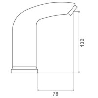 Tek su girişli, otomatik sensörlü fotoselli batarya – hijyenik ve temassız el yıkama için ideal çözüm.