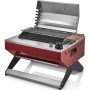 515x425x355 mm ölçülerinde 8,5 kg ağırlığındaki profesyonel gazlı barbekü, otomatik çakmak ve termostat özelliğine sahiptir. Paslanmaz ayak ve kapak yapısıyla marin şartlarına dayanıklıdır. 2 yıl garanti ve 10 yıl yedek parça desteğiyle sunulur.