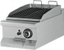 Profesyonel mutfaklar için 400x730x285 mm ölçülerinde, paslanmaz çelik gövdeli, 6.5 kW gücünde, döküm ızgaralı ve buharlaştırma kabinli Gazlı Sulu Izgara EMP.6LG010-S.