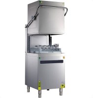 Sanayi tipi bulaşık yıkama makinalarından bu giyotin tip bulaşık yıkama makinası paslanmaz çelikten imal edilmiş olup son derece kaliteli ve dayanıklıdır - Giyotin tip bulaşık yıkama makinası satışı 0212 2370749