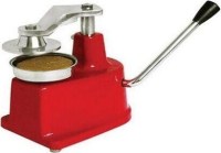 10 cm çapında köfte basma haznesi, paslanmaz gövdesi ve kolay kullanım koluyla profesyonel mutfak tipi köfte şekillendirme presi görseli. Restoran ve kasaplar için ideal hamburger hazırlama ekipmanı. #KöftePresi