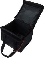 Motor arkasında veya elde taşımaya uygun kompakt ısıtıcılı taşıma çantası. Trafosuyla 220V prizlerde de çalışabilen, fast food restoranları ve pizzacılar için ideal, dökülmeye ve ısı kaybına dirençli profesyonel kurye çantası.