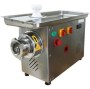 28x74x38 cm ölçülerindeki 86 kg ağırlığındaki bu kıyma makinesi, krom kaplama kafa ve helezon yapısıyla uzun ömürlüdür. 1.1 kW motor gücü ve 220V enerji uyumuyla her işletmede tam performans sergiler.