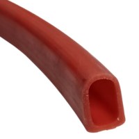 Kırmızı renkli yüksek ısıya dayanıklı silikon fırın contası. Buharlı yemek, ekmek ve endüstriyel fırınlar için tasarlanmış, esnek ve sızdırmaz 1. sınıf silikon fitil. Endüstriyel mutfaklar için profesyonel fırın kapak contası yedek parçası. #fırıncontası