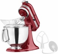 Kitchenaid Artisan Mikser:Endüstriyel mutfaklar ve ev hanımlarının vazgeçilmez masa üstü küçük mutfak robotu olan Kitchenaid Artisan mikser modelleriyle dünyada ve Türkiye'de göz kamaştırıyor.Kitchenaid Artisan KSM150 mikserler kırmızı mavi pembe krem re