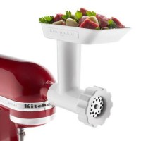 Kitchenaid Kıyma Aparatı:Kitchenaid Artisan mikser aksesuarları Kitchenaid Classic mikser mutfak robotu aparatlarından bu Kitchenaid et kıyması yapma aparatı Kitchenaid masa üstü mikserleri kıyma makinasına dönüştüren orijinal Kitchenaid yedek parçası ak