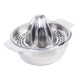 EP-LS Taslı El Tipi Manuel Narenciye Sıkacağı. Limon, portakal ve greyfurt sıkmak için uygun, 17 cm genişliğinde, ergonomik saplı ve toplama taslı mutfak ekipmanı görseli. Şık tasarımlı, pratik kullanımlı ve paslanmaya dayanıklı metalik yüzey.