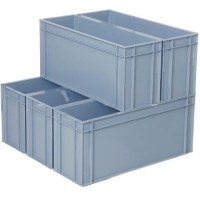 malzeme düzenleme kasası, ST6217, plastik parça kutusu, istiflenebilir kasa, UV katkılı plastik kutu, endüstriyel düzenleyici, gri taşıma kasası. Malzeme Düzenleme Kasası: 200x600x170 mm ölçülerinde, %100 birinci kalite PP, UV katkılı ve çapraz kilitleme