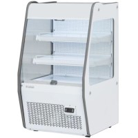 UGR-UMD 180 AS model market tipi soğutucu dolap. 2 raflı, 2 cepheli, -1/+5 derece soğutma yapan sandviç, salata ve içecek teşhirine uygun profesyonel mutfak cihazı.