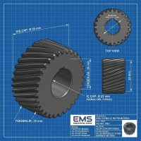 Mateka kıyma makinesi metal motor çarkı. 42lik Mateka kıyma makinesinin verimli çalışmasını sağlamak için tasarlandı. Darbelere ve yoğun kullanıma dayanıklı yapısıyla uzun ömürlüdür. Orijinal yedek parça kalitesi ve tecrübeli tamir bakım servisi
