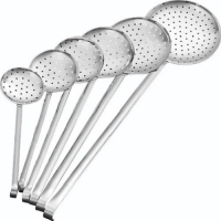 Restoranlarda, yemekhanelerde, lokantalarda servis ve kızartma işlerinde kullanılan kevgirdir