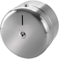 Orijinal sanayi tipi paslanmaz mini rulo dispenser. Kaliteli fabrikasyon üretimi, korozyona dayanıklı 304 kalite krom gövde. Hijyenik ve profesyonel tuvalet kağıdı kullanım aparatı.