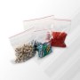 Naylon Kilitli Torba:Naylon kilitli torba modellerimizden bu ürünün ölçüleri 14x11 cm olup,yazılmış olan fiyat 1 koli naylon kilitli torba içindir.1 paket içinde 1.000 adet naylon kilitli torba olup 1 kolide 12 paket kilitli naylon torba paketi vardır