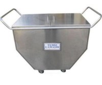 Çamaşırhaneler, hastaneler ve oteller için üretilen tam hijyenik temiz çamaşır arabası. Paslanmaz çelik yapısı sayesinde uzun ömürlü ve korozyona dayanıklıdır. 390 litrelik geniş iç hacmi ve sarsıntısız hareket eden tekerlekleriyle operasyonu hızlandırır